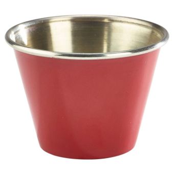 GenWare Stainless Steel Ramekins - 85ml - Red