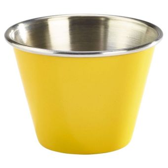 GenWare Stainless Steel Ramekins - 85ml - Yellow