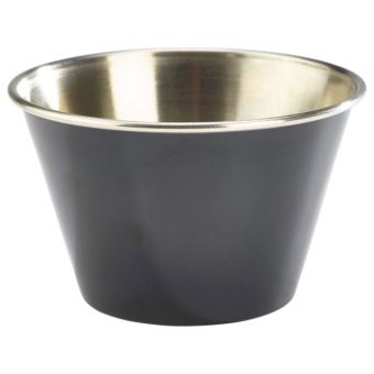 GenWare Stainless Steel Ramekins - 170ml - Black