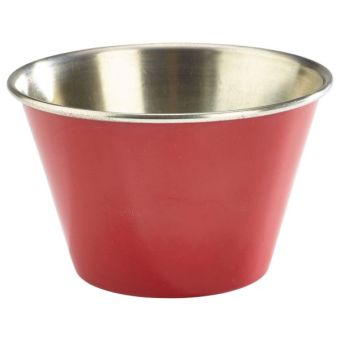 GenWare Stainless Steel Ramekins - 170ml - Red