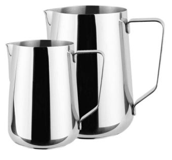 Stainless Steel Latte Milk Jug - 600ml