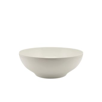 GenWare Melamine Round Bowl - 8.6L - White