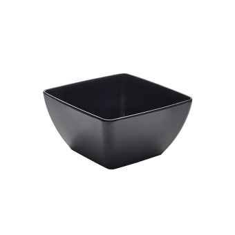 GenWare Melamine Square Bowl - 2.35L - Black