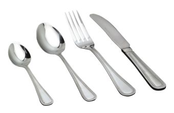 GenWare Bead Pattern Dessert Forks
