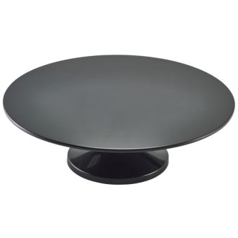 GenWare Melamine Cake Stand - 33cm - Black