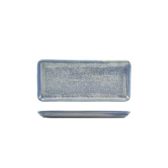 GenWare Terra Porcelain Narrow Rectangular Plates - 31cm - Seafoam