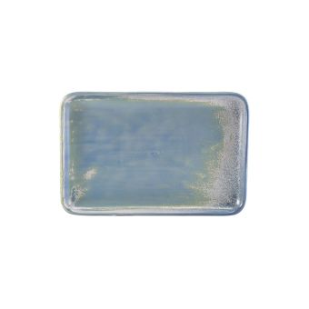 GenWare Terra Porcelain Rectangular Plates - 30cm - Seafoam