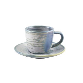 GenWare Terra Porcelain Espresso Cups - 90ml - Seafoam