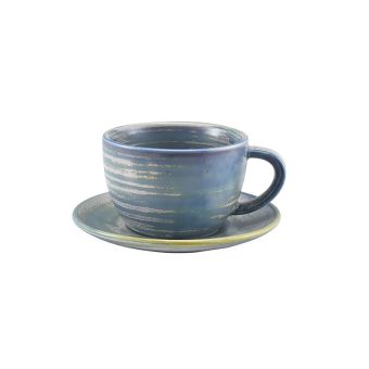 GenWare Terra Porcelain Coffee Cups - 220ml - Seafoam