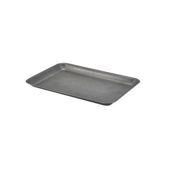 GenWare Vintage Steel Tray - 31.5cm x 21.5cm