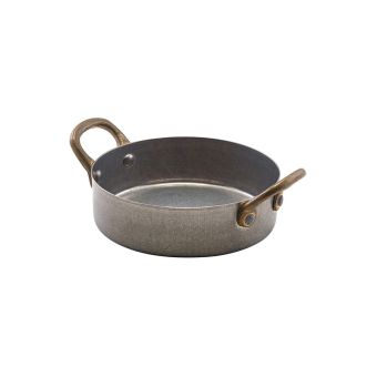GenWare Vintage Steel Mini Casserole Dishes - 12cm x 3.5cm