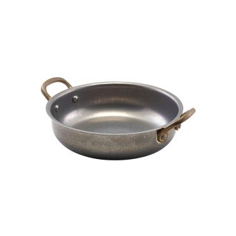 GenWare Vintage Steel Round Dishes - 15.5cm x 4cm