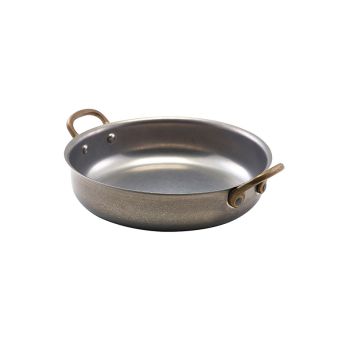 GenWare Vintage Steel Round Dishes - 18.5cm x 4.5cm