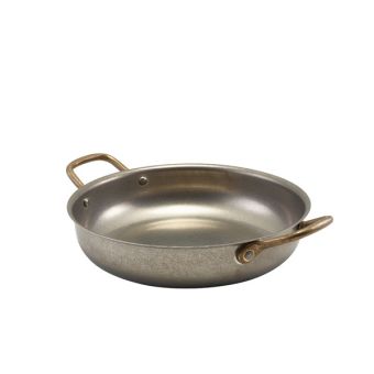 GenWare Vintage Steel Round Dishes - 22cm x 5cm