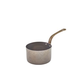 GenWare Vintage Steel Mini Sauce Pans - 9cm x 5.25cm