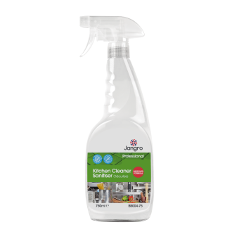 Jangro Professional Odourless Kitchen Cleaner Sanitiser - 750ml
