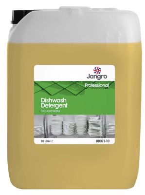 Jangro Professional Dishwash Detergent for Hard Water - 10L