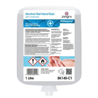 Jangro Professional Alcohol Gel Hand Rub - 1L
