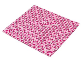Vileda Mediumweight Cloths - Red