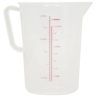 Sunnex Plastic Measuring Jub - 3L