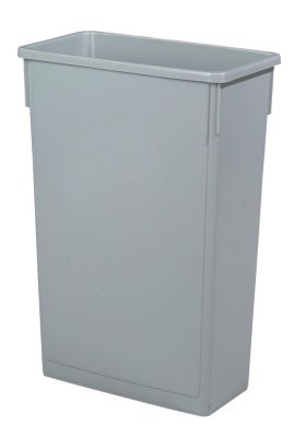 Slim Recycling Bin - 87L - Grey