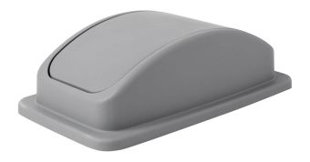 Swing Lid for Slim Recycling Bin - Grey