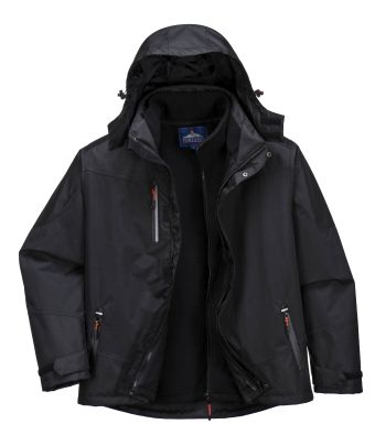 Radial 3-in-1 Jacket - 3XL - Black