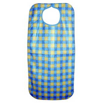 Heavy Duty Clothing Protector Apron - Yellow Check