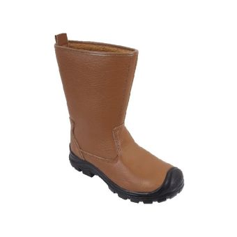 Steelite Fur Lined Rigger Boots - 5 - Tan