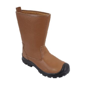Steelite Fur Lined Rigger Boots - 7 - Tan