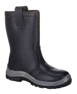 Steelite Fur Lined Rigger Boots - 11 - Black