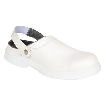 Steelite Safety Clogs - 10 - White