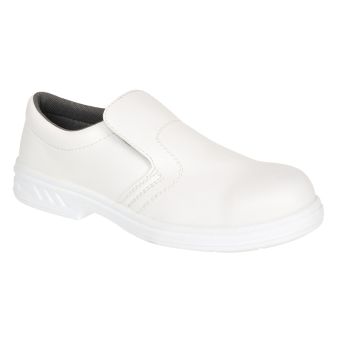 Steelite Slip On Safety Shoes - 10 - White