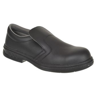Steelite Slip On Safety Shoes - 10 - Black
