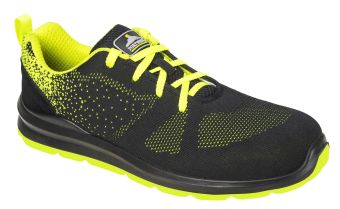 Steelite Aire Trainers - 6 - Black / Green