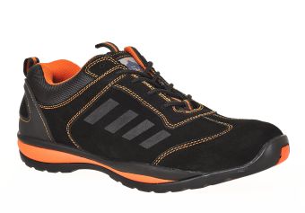 Steelite Lusum Safety Trainers - 12 - Black / Orange