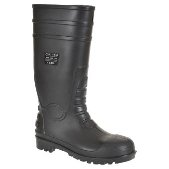 Total Safety Wellington Boots - 6 - Black