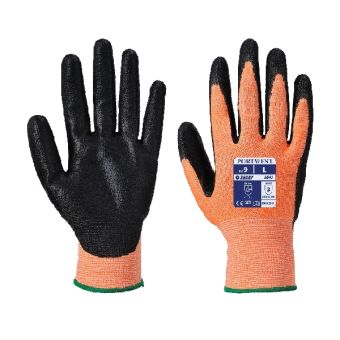 Nitrile Foam D Cut - 9 / L - Amber