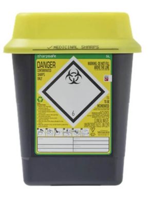 Sharps Bin 5 Litre