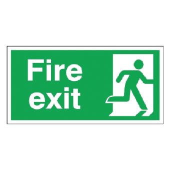 Fire Exit Sign - Rigid