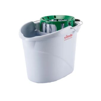 Vileda SuperMop Ag Bucket and Wringer - 10L - Green