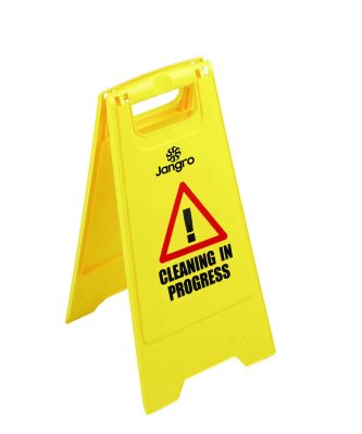 Jangro Cleaning In Progress A Frame Safety Sign