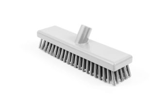 Stiff Deck Scrub Head - 305mm - White