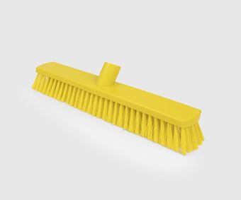 Eco Stiff Sweeping Brush - 380mm - Yellow