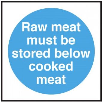 Raw Food Storage Vinyl Sticker