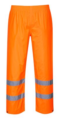 Hi-Vis Waterproof Trousers - S - Orange
