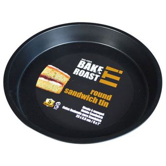 Non-Stick Round Sandwich Tin - 23cm