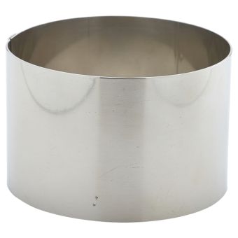 GenWare Stainless Steel Mousse Ring - 9cm x 6cm