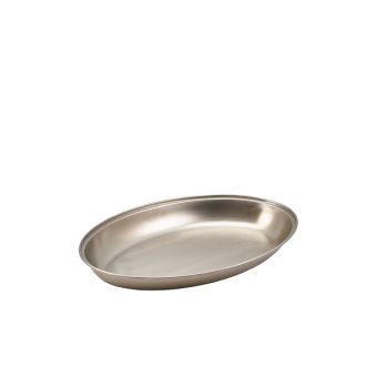 GenWare Stainless Steel Oval Vegetable Dish - 35cm