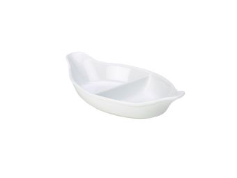 GenWare Porcelain Divided Vegetable Dishes - 28cm